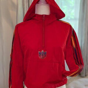 Adidas Originals Cropped‎ Sport Fit Jacket, Size M